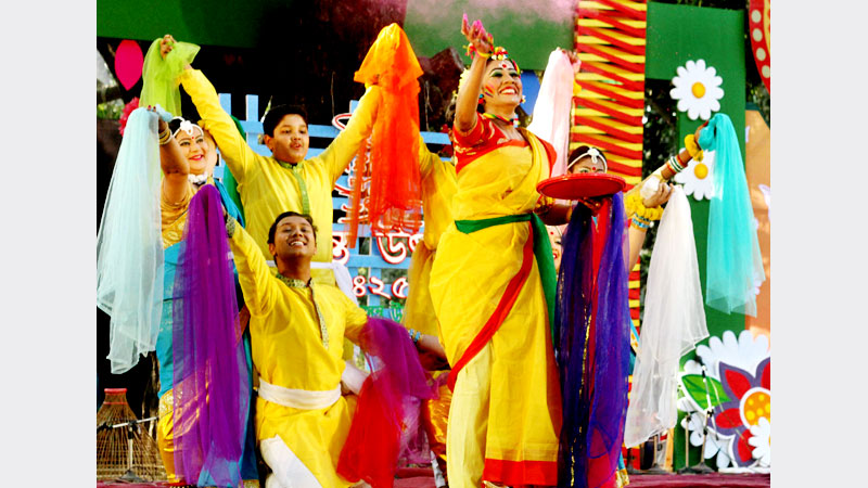 Pahela Falgun celebrated across country