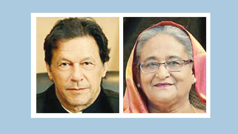Pakistan PM Imran phones Sheikh Hasina