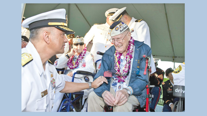 Pearl Harbor veteran interred on sunken ship