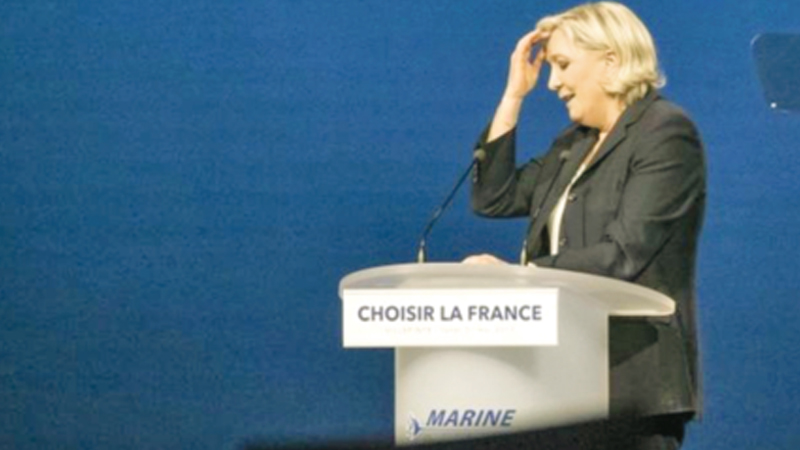 France's Le Pen fights plagiarism charge