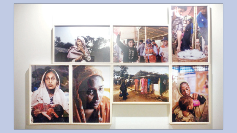 Photo exhibition on refugee crisis held