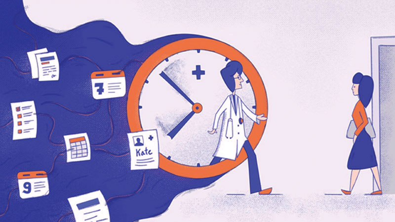 Physicians must have necessary 
time for patients