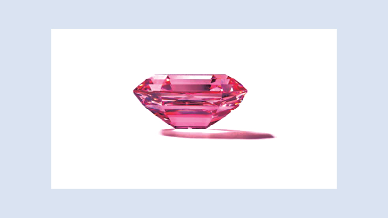 Pink diamond smashes record at auction