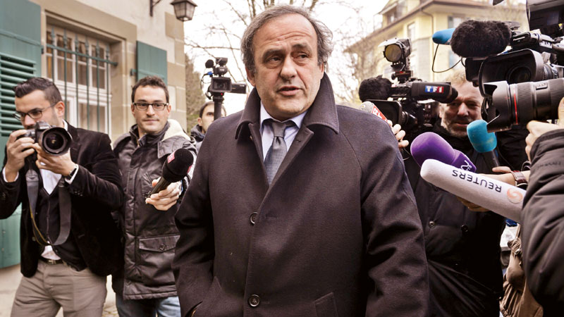 Sports tribunal upholds Platini suspension
