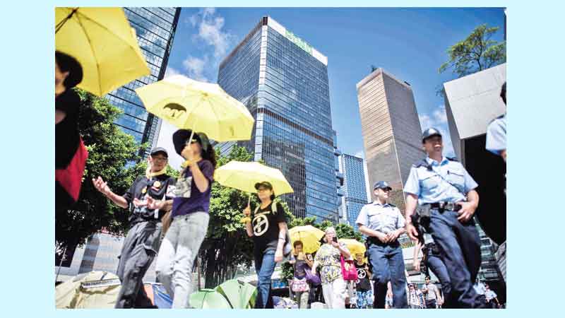 Political showdown in Hong Kong ahead of key reform vote