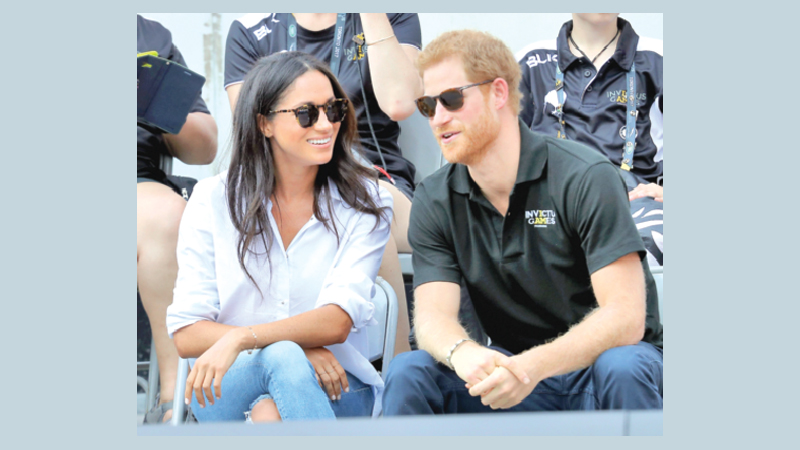 Prince Harry,  Markle together at official event