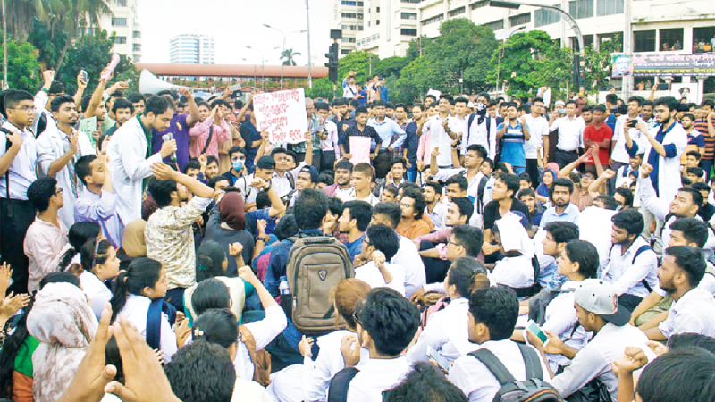 Protests continue, sufferings as well