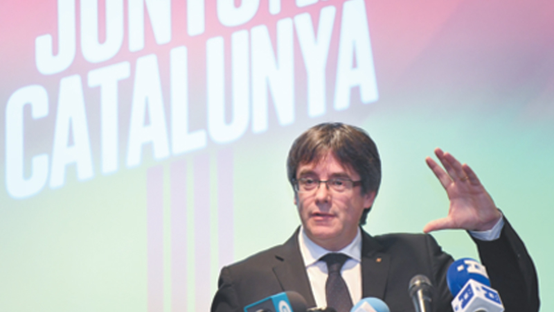 Puigdemont says polls must ‘ratify’ Catalonia's desire for independence