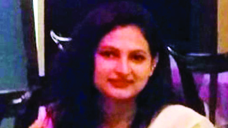 Private university female teacher 
found dead 