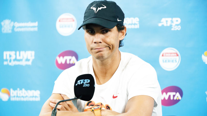 Body first, ranking later says Nadal 