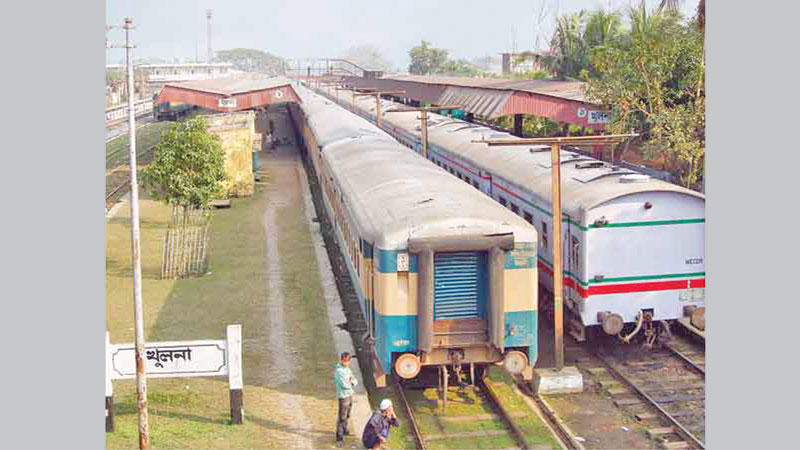 Work of Khulna Railway Station completed
