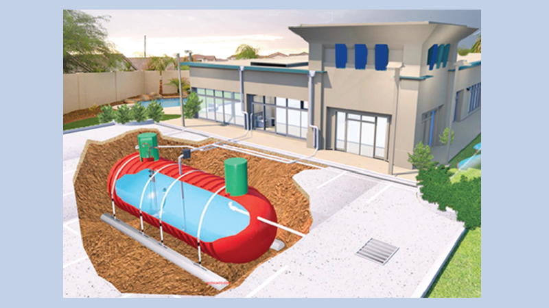 Rainwater harvesting 