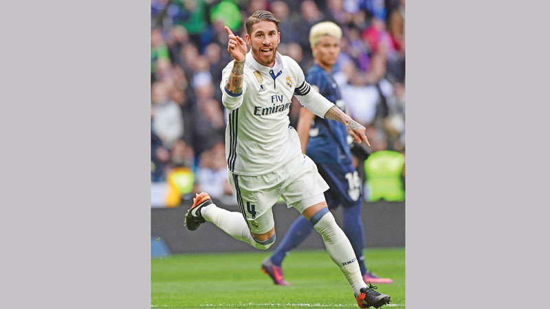 Ramos double helps Real back to winning ways