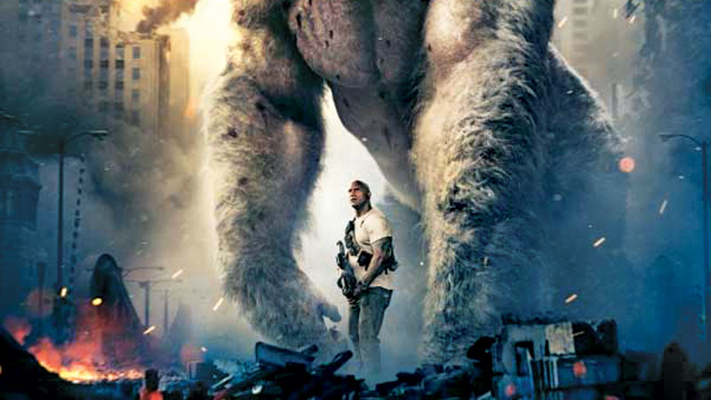 Hollywood film ‘Rampage’ hits Star Cineplex today
