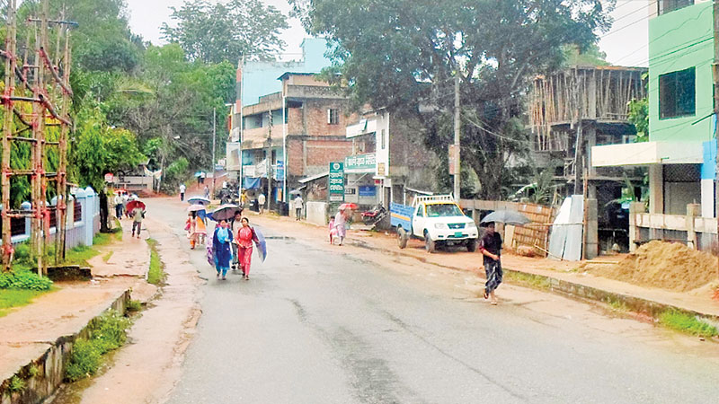 Hartal in Rangamati
ends peacefully