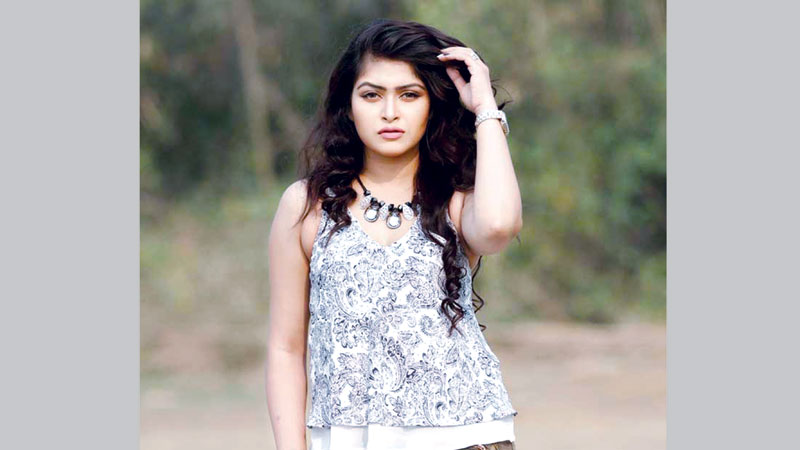 Rani Ahad models in music video