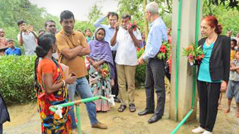 Re-excavated pond makes 26 ethnic families happy