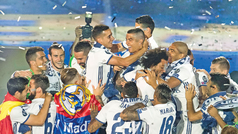 Returning Real received as living ‘legends’