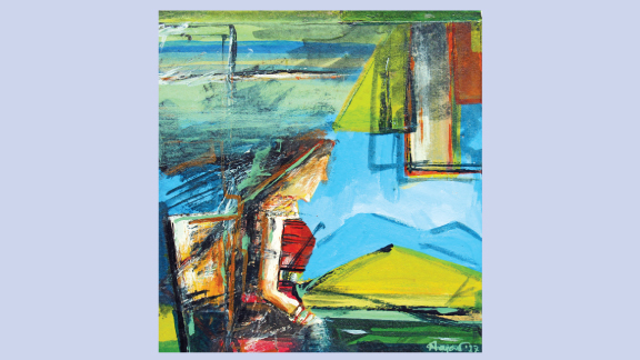 Refreshing paintings to provide a sense of pleasure