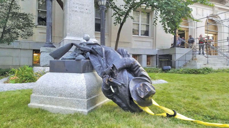 US: Removal of Confederate statues 