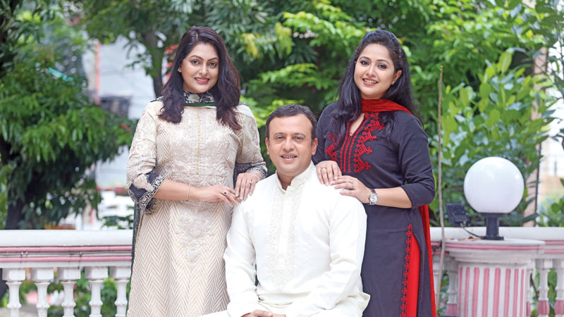 Riaz with Nipun and Nadia in sequel of Eid telefilm