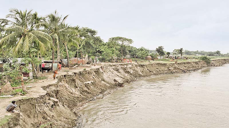 River erosion threatens ferry terminal 