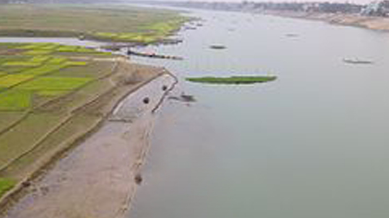 Rivers losing navigability 