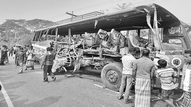 Road accidents must 
be minimised