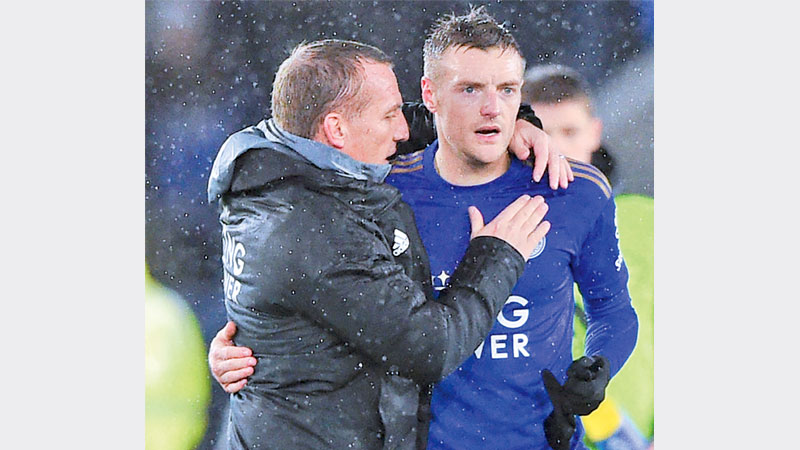 Rodgers doesn’t expect England return for Vardy