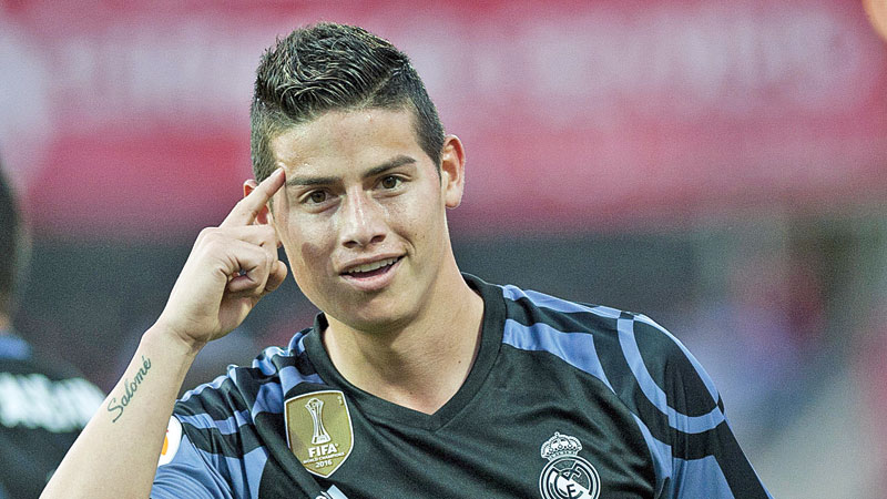 Bayern sign Rodriguez 
on loan deal from Real