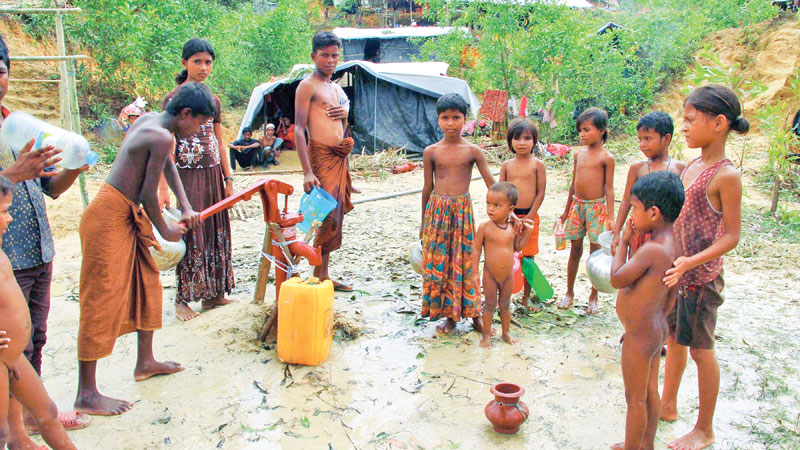 Aid groups have little funding for Rohingya kids’ education