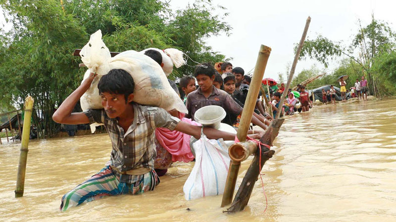 Rohingyas and a “textbook example of ethnic cleansing”