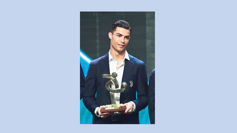 Ronaldo wins for the 1st time
