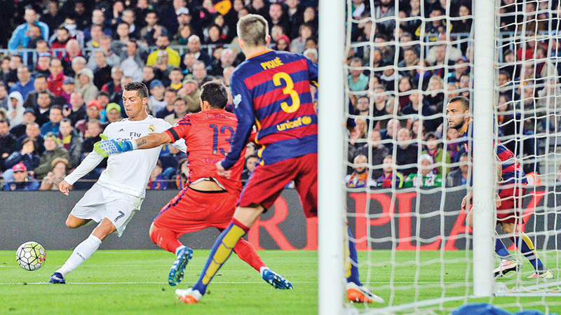 CR7 ends Barcas 39-game unbeaten run 