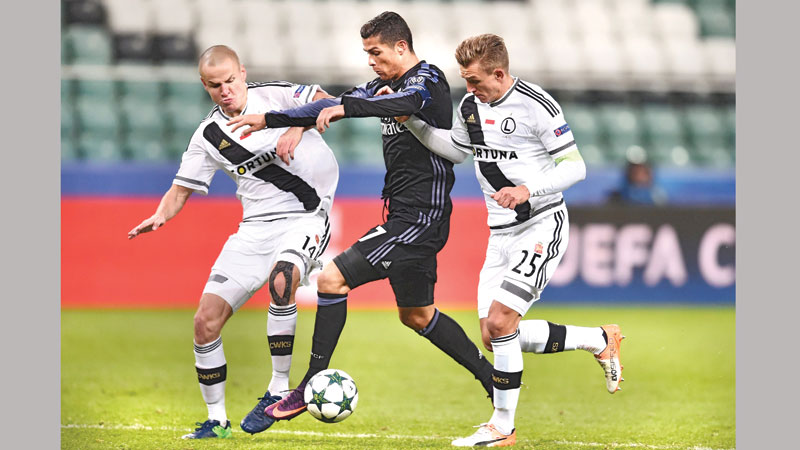 Legia hold Real Madrid in six-goal thriller