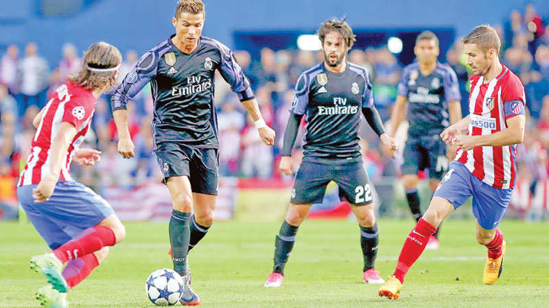 Real ride on Ronaldo’s first-leg hat-trick