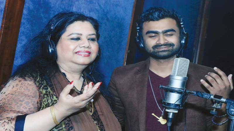 Imran in playback with Runa Laila for first time