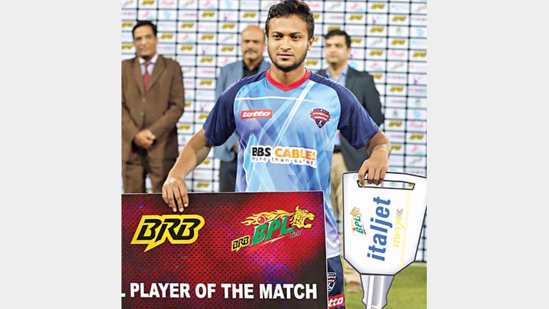 Shakib finds his rhythm