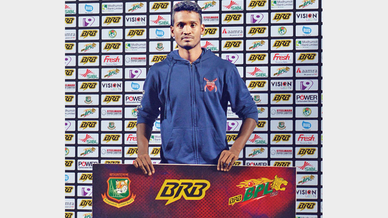 Al-Amin breaks Rangpur Riders backbone