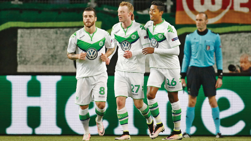 Real suffer shock Wolfsburg defeat 