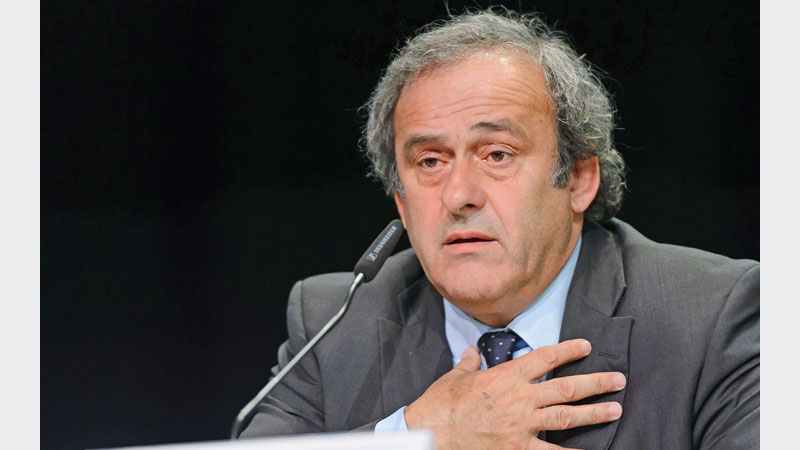 Platini unable to take appeal straight to CAS