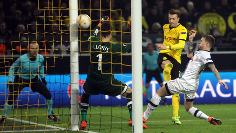 Dortmund outclass Spurs in Europa League