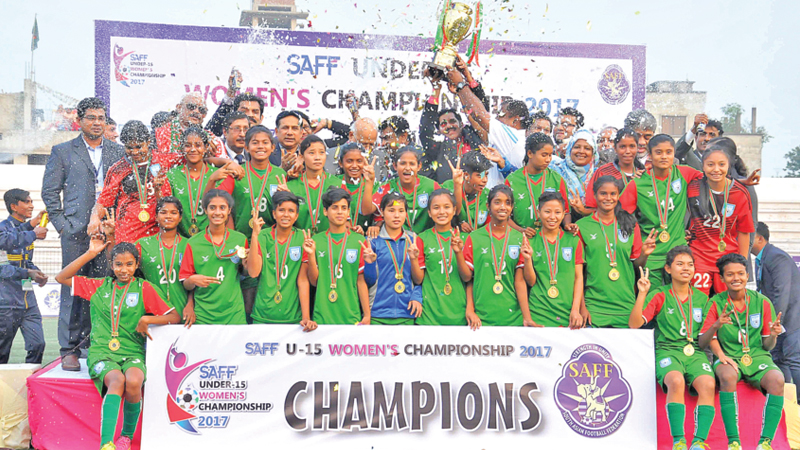 Bangladesh bag maiden SAFF U-15 title