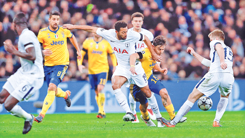 Juventus stun Tottenham