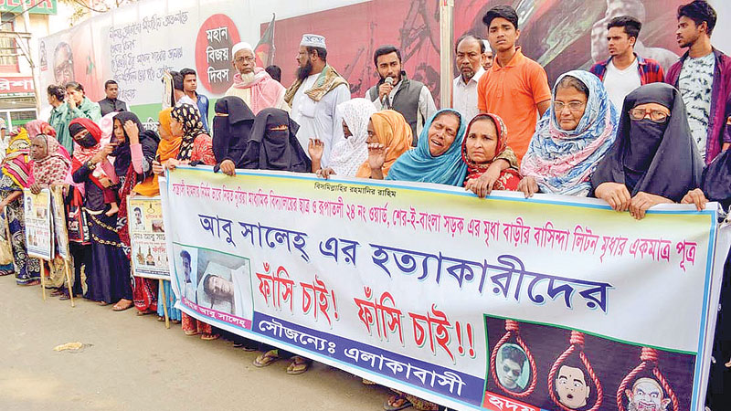 Capital punishment for killers demanded