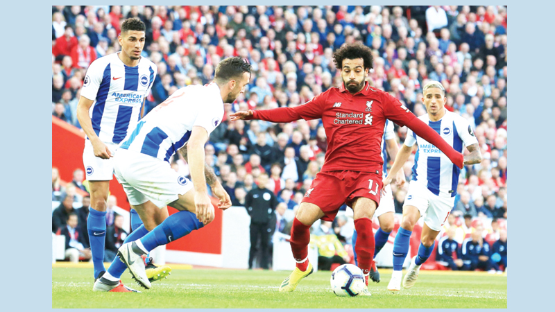 Salah strike beats Brighton