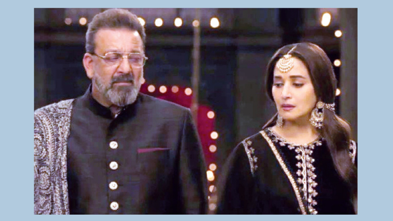 Sanjay and Madhuri appear on screen after 22 years