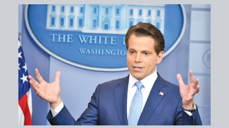 Scaramucci sacked as Trump media chief