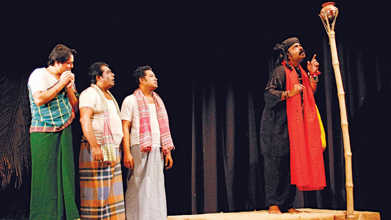 Bangladesh Theatre stages ‘Sea-Morog’ at Shilpakala today evening