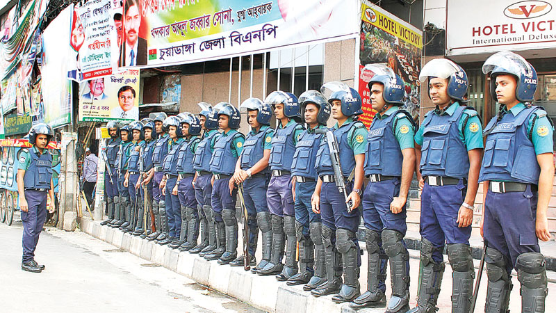 Security beefed up after poll schedule announcement